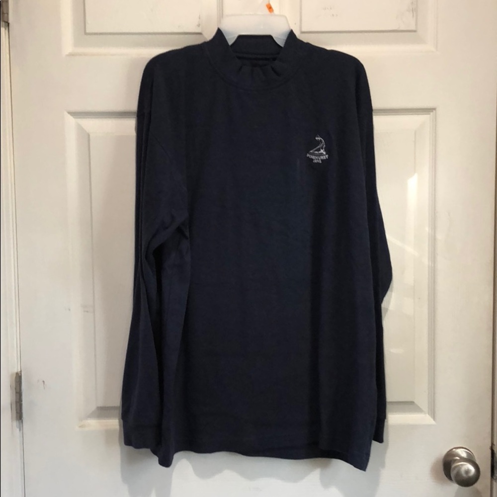 Men’s tunic long sleeve navy blue